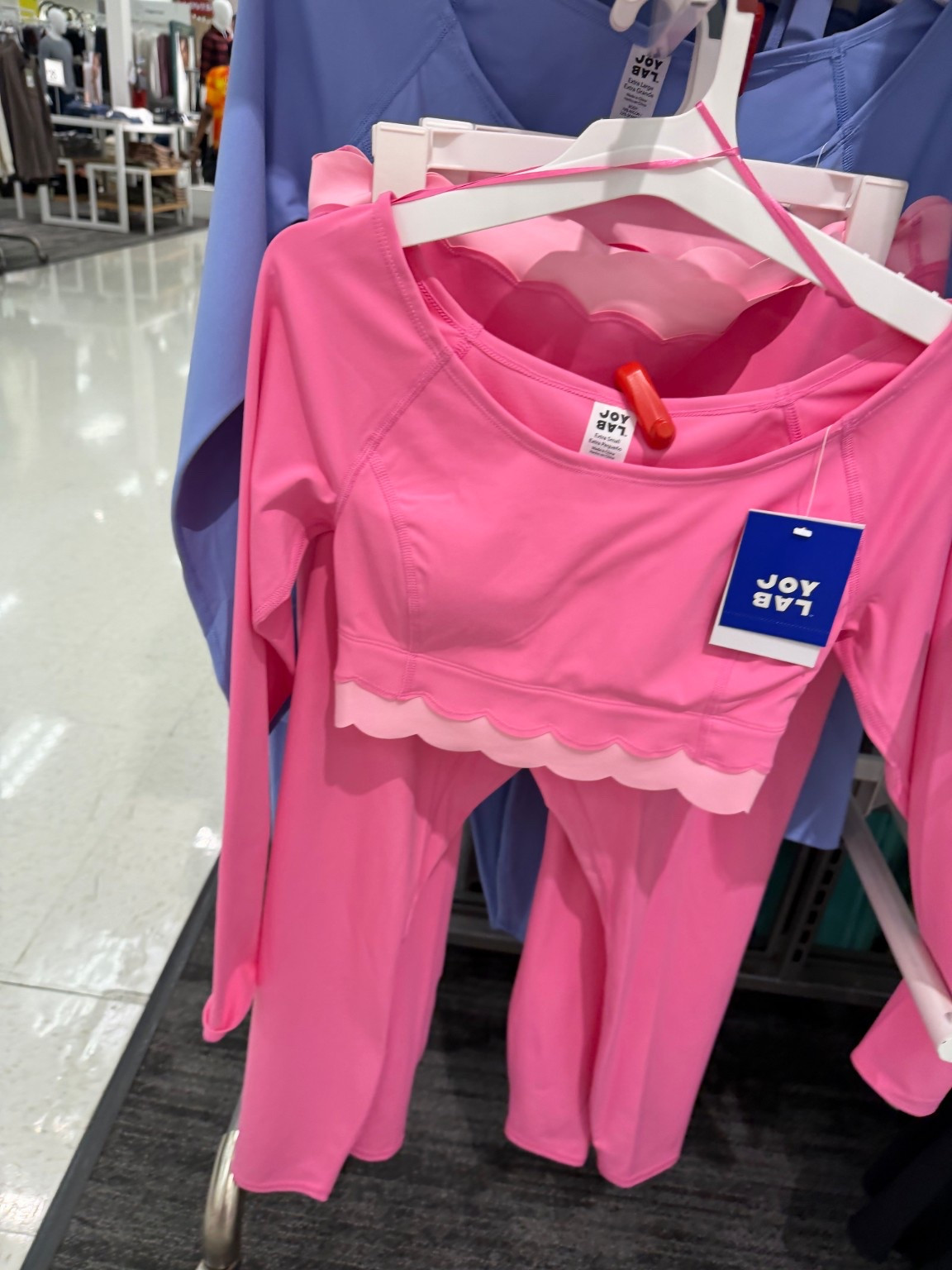 Ran into Target & found the cutest workout outfits!! I mean look at these colors!

 