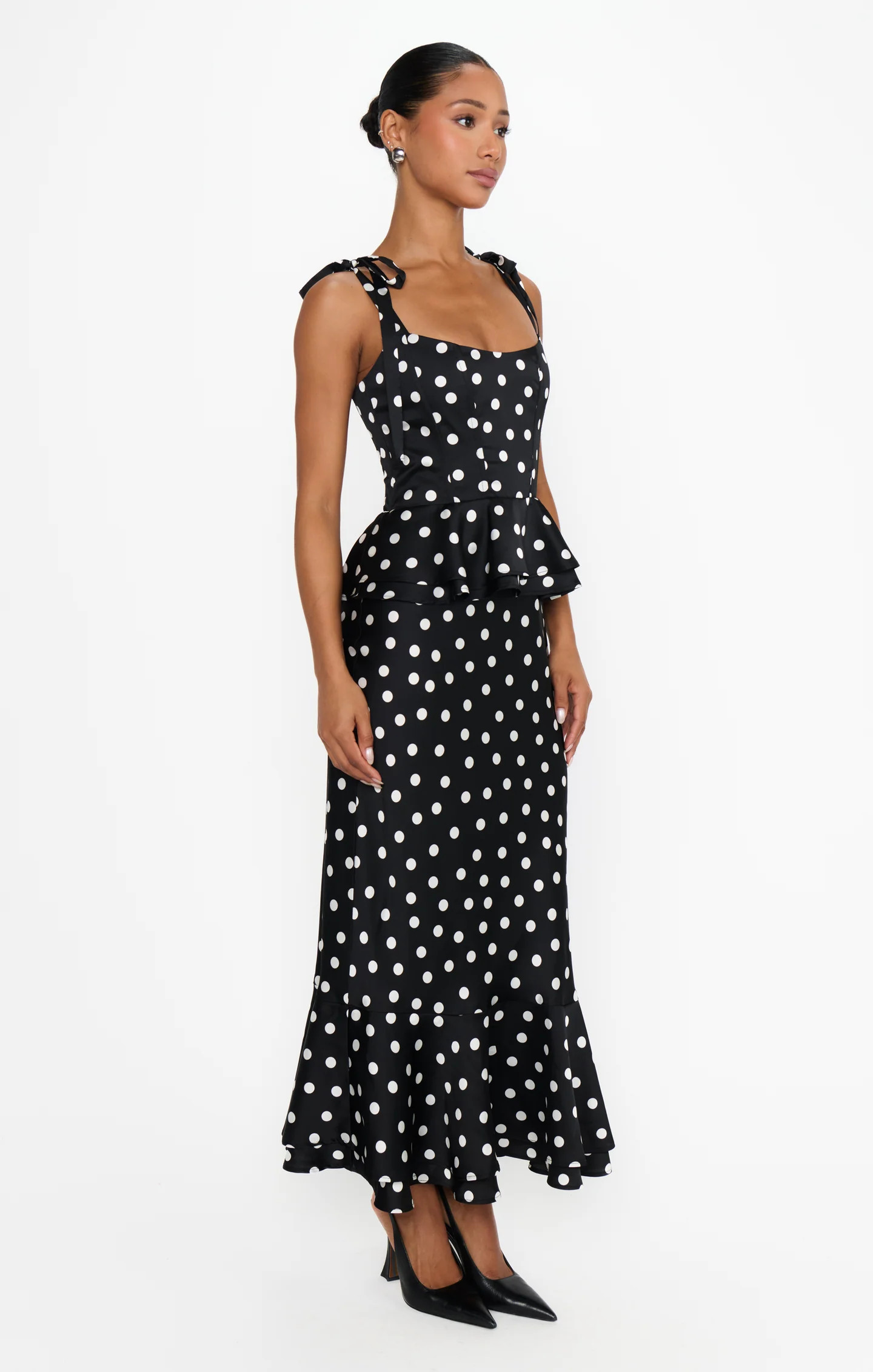Pauline Peplum Dress ~ Polka Dot | Show Me Your Mumu