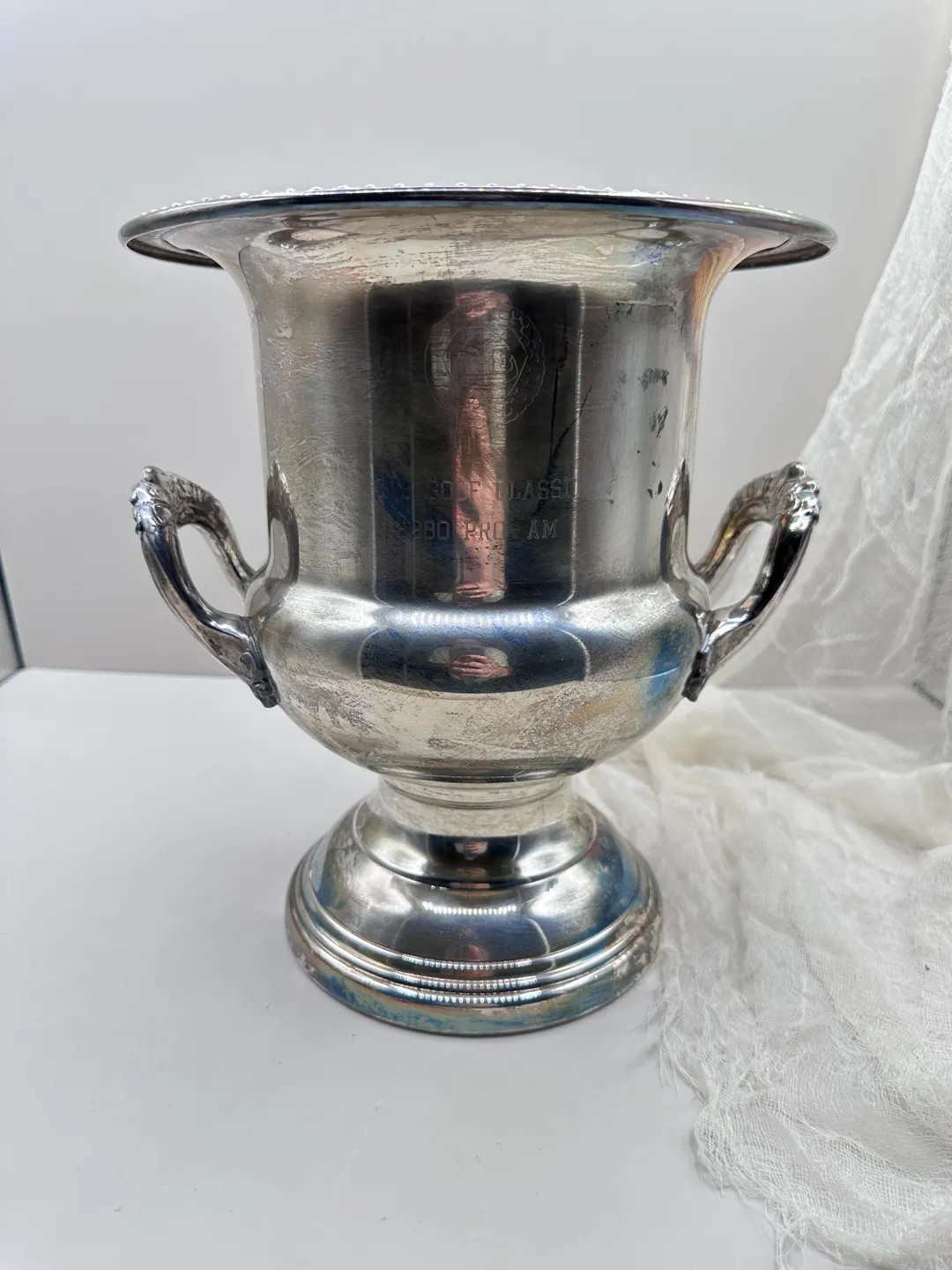 Vintage Leonard Silverplate Neoclassical Trophy Urn|champagne Bucket|trophy Style Wine Cooler|lar... | Etsy (US)