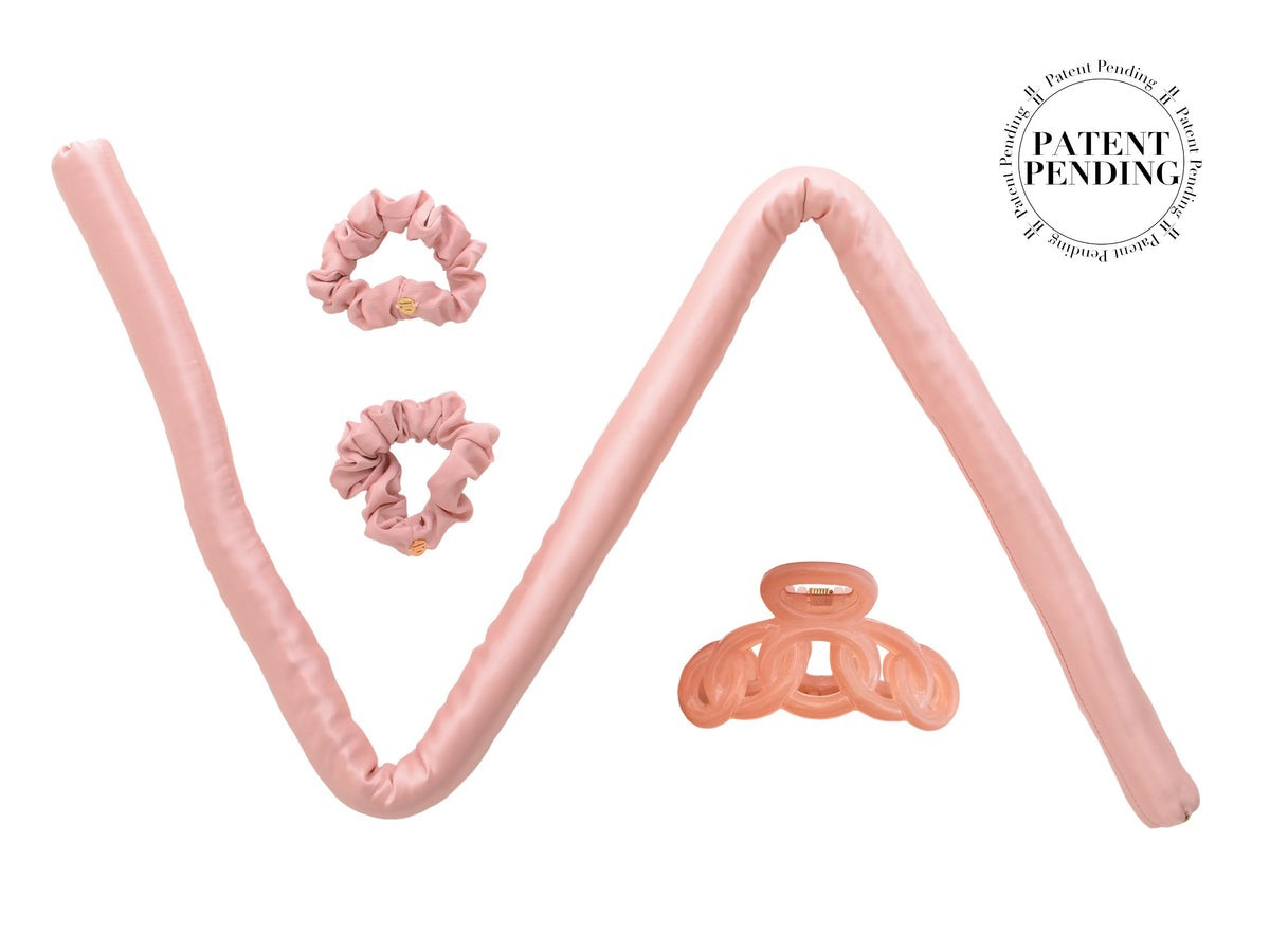 Curling Ribbon™ Kit Pink | Heatless Hair