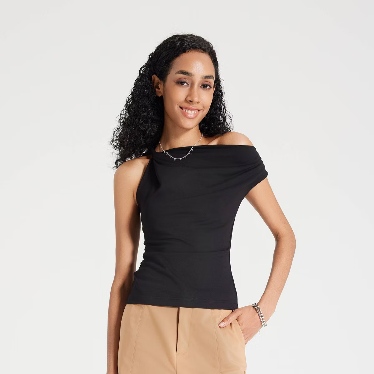 Women's Twisted Off the Shoulder Blouse - A New Day™ | Target