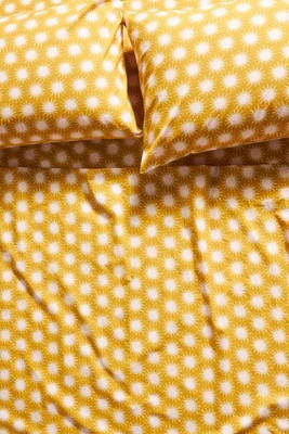 Organic Cotton Percale Printed Sheet Set | Anthropologie (US)