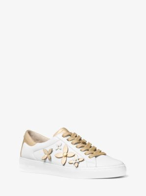Lola Embellished-Leather Sneaker | Michael Kors US & CA