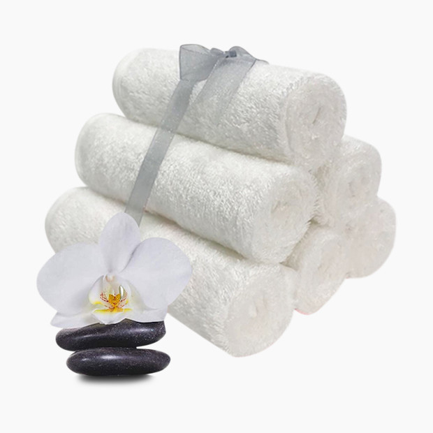 Deluxe Baby Bamboo Viscose Washcloths (6 Pack) | Babylist