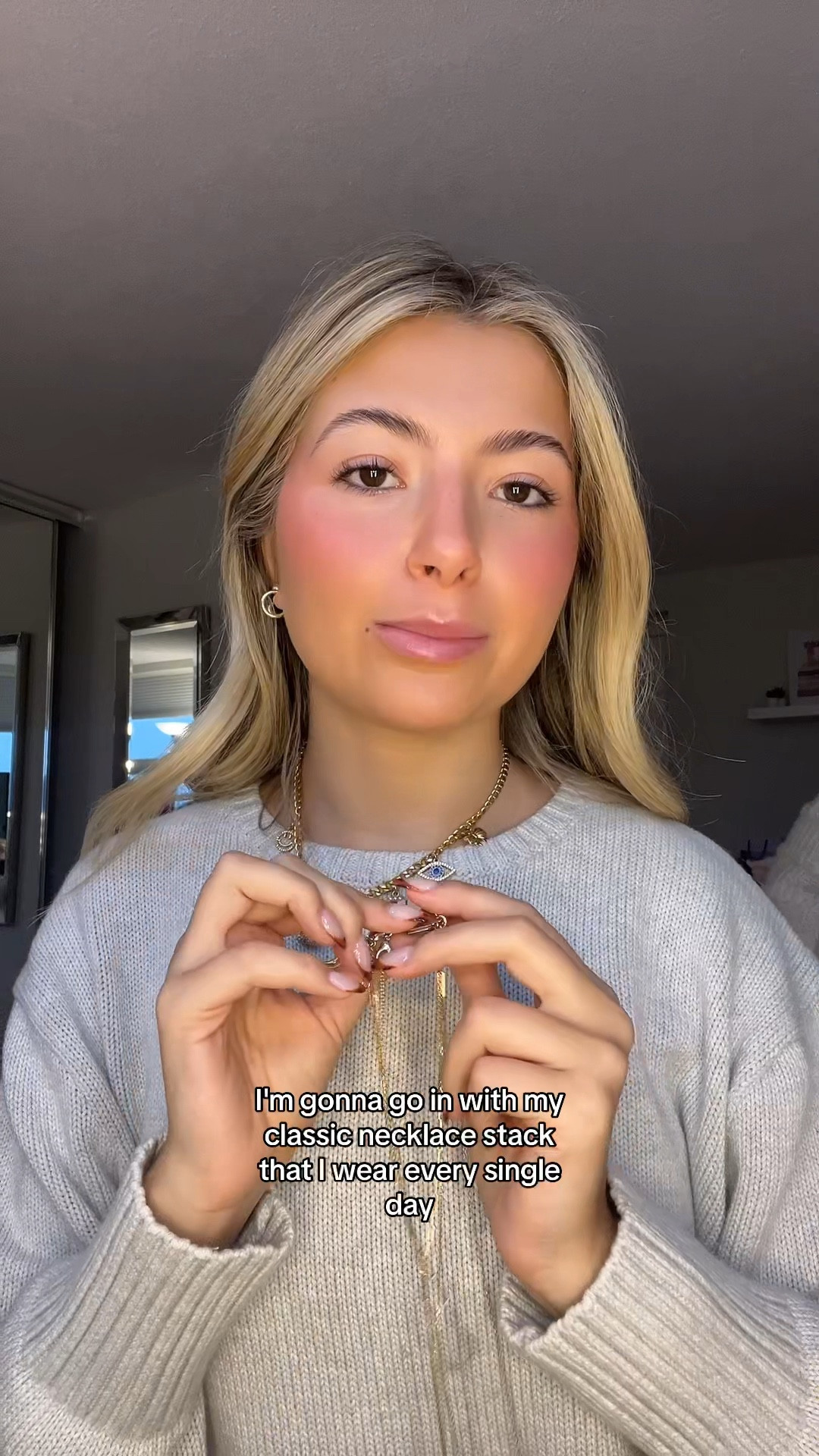 Are your necklaces ever tangled?? Mine were too. This is sooo cheap and I promise keeps your necklaces untangled and SOOO easy to take on and off!!

#LTKfindsunder50 #LTKstyletip #LTKGiftGuide