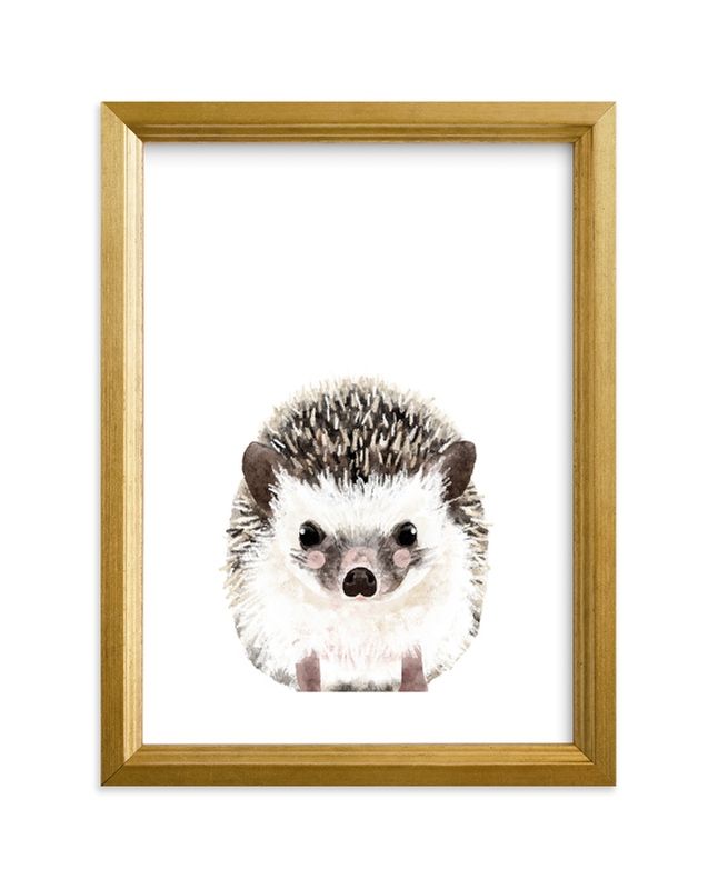 Baby Hedgehog | Minted