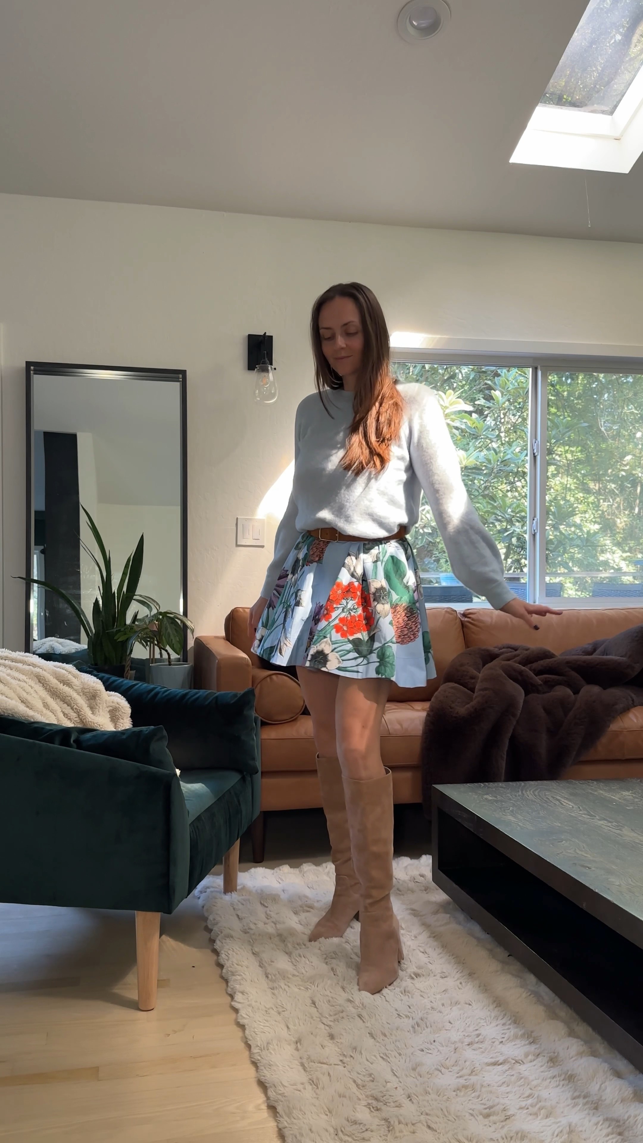 Summer to fall outfit idea - this summer dress is tricky but not impossible to style for fall transition #fallstyle #summertofall #colorfulfalloutfit

#LTKFallSale #LTKWorkwear #LTKSeasonal