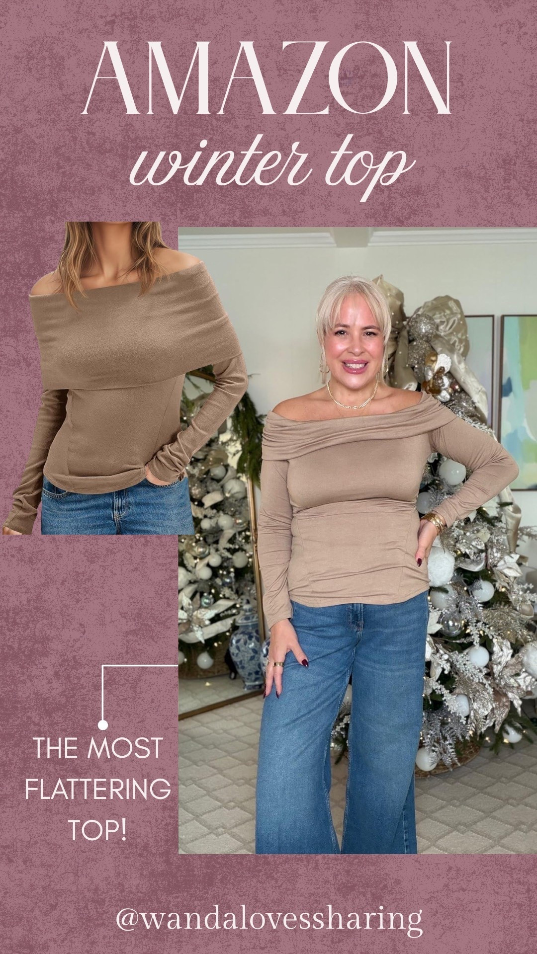 The most flattering top!! 

Winter top, winter fashion, winter must haves, Amazon fashionn

#LTKOver40 #LTKSeasonal
