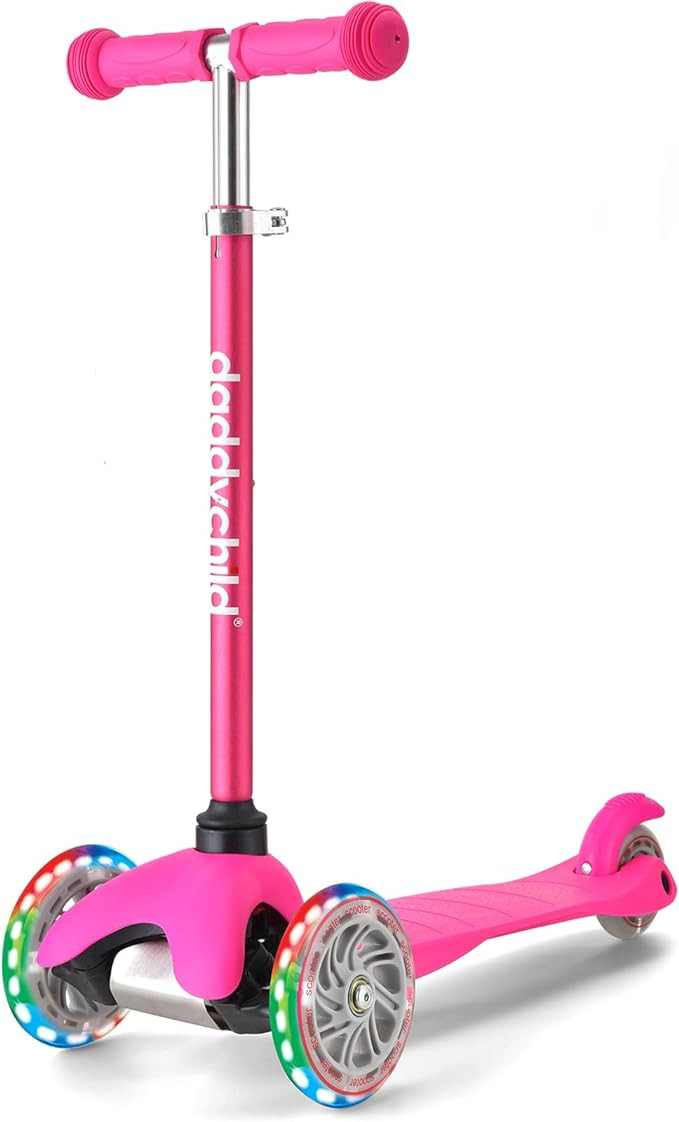 3 Wheel Scooters for Kids, Kick Scooter for Toddlers 3-6 Years Old, Boys and Girls Scooter with L... | Amazon (US)
