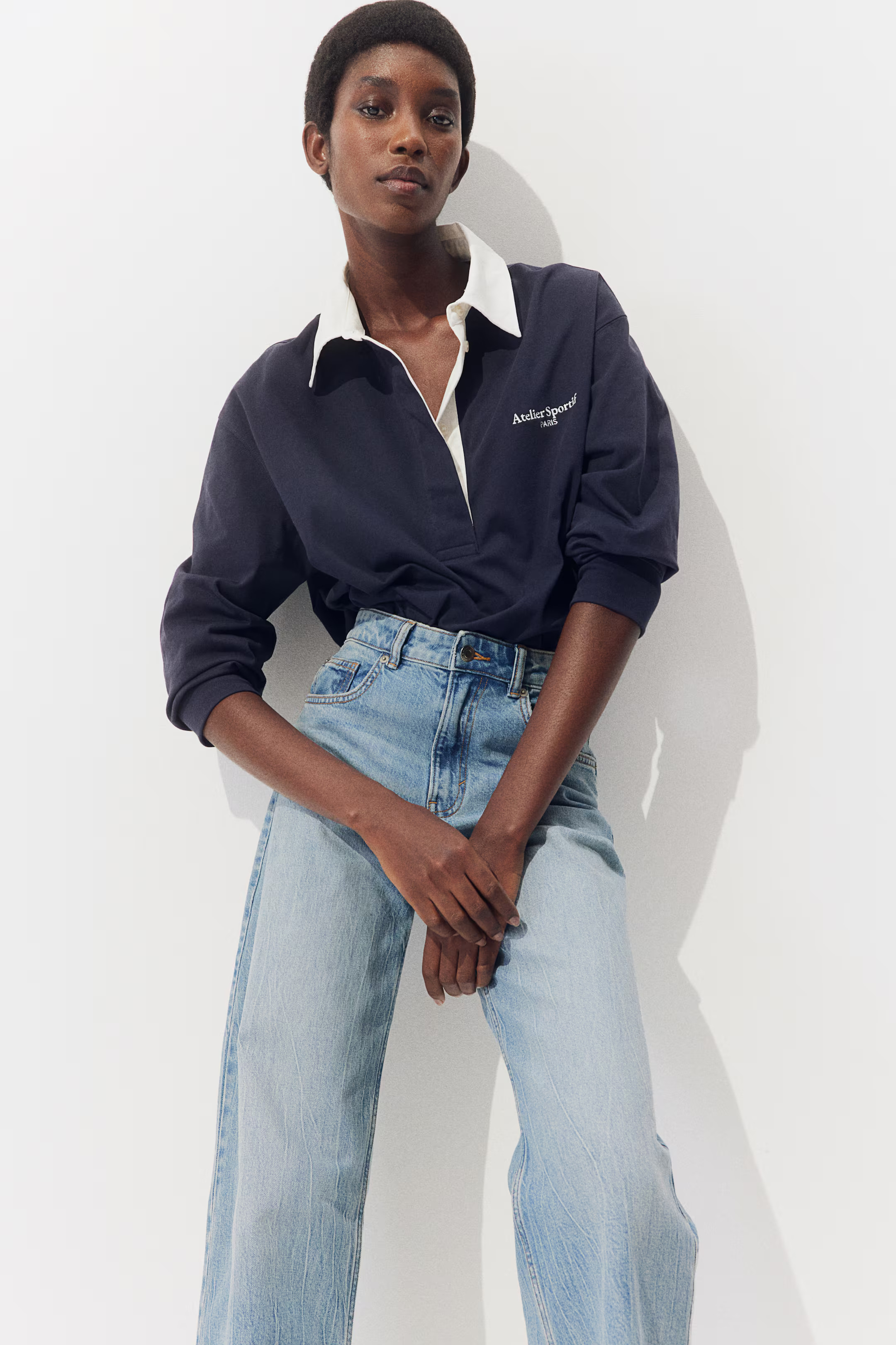 Wide High Jeans | H&M (US + CA)