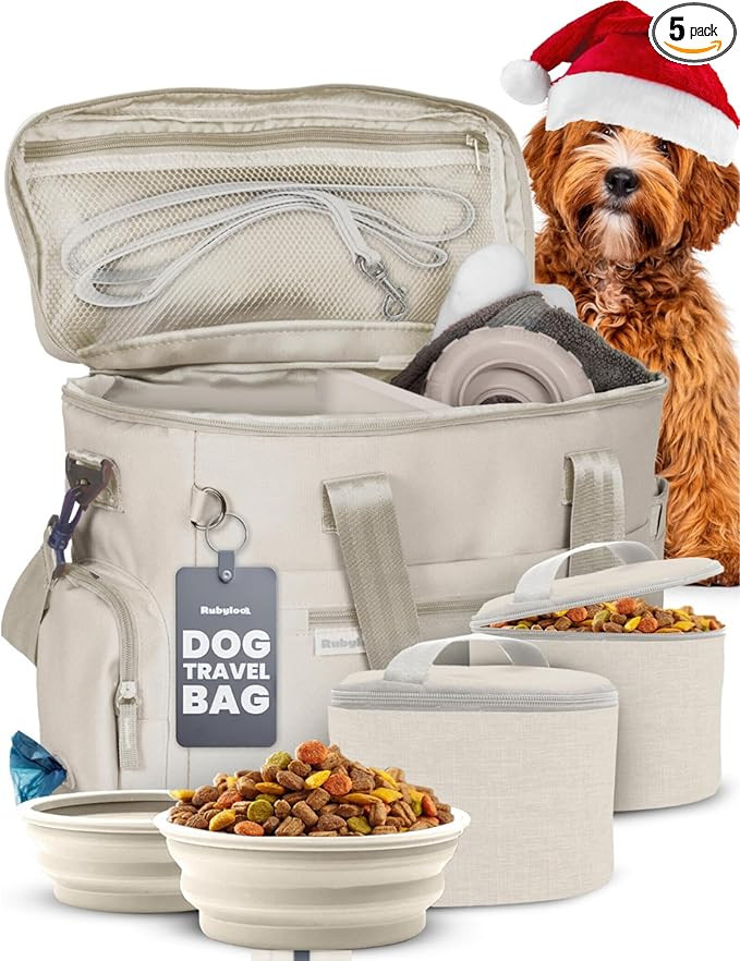 The Original Doggy Bag™- Dog Travel Bag for Supplies - Ultimate Gift for Dog Moms & Dads, Doggy... | Amazon (US)