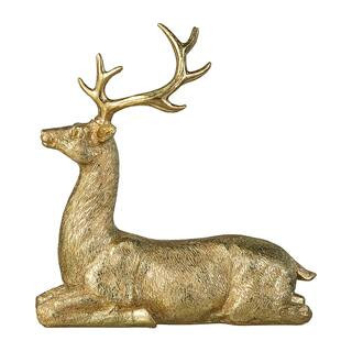Glitzhome® 11" Lying Reindeer Table Décor | Michaels Stores