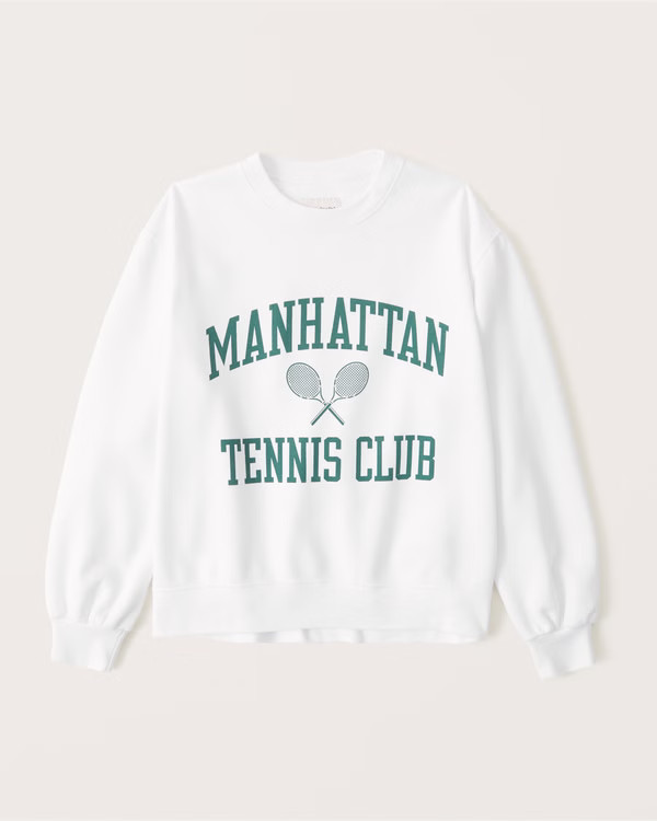 Boyfriend Crew Sweatshirt | Abercrombie & Fitch (US)