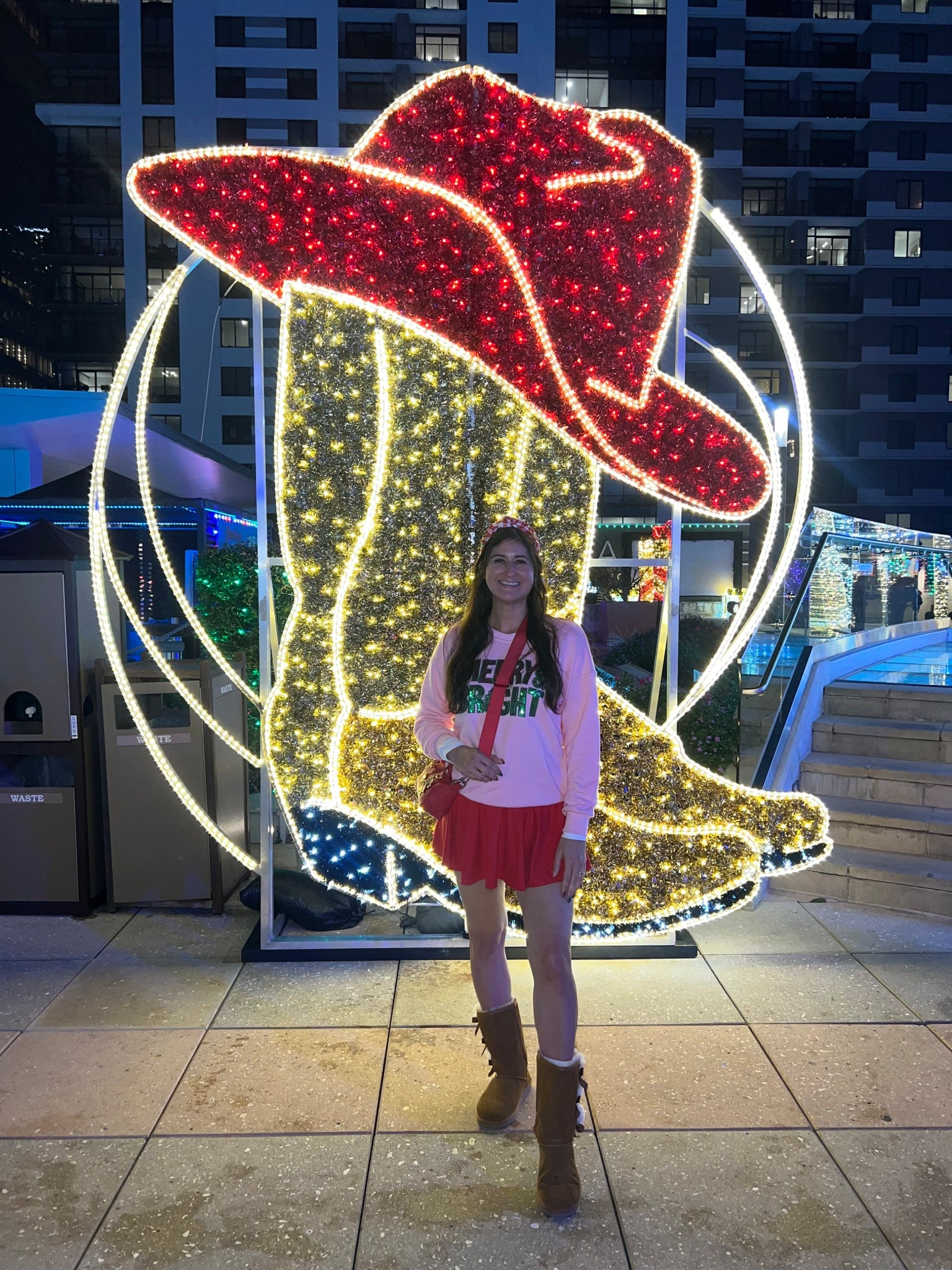 This tennis skirt will be on repeat so much this upcoming year. It’s a comfortable skort! It has a regular pocket and one for a tennis ball. I have also been loving long sleeve bodysuits. I wore a white one under my Christmas sweater for double warmth. 

#LTKootd #LTKGiftGuide #LTKHoliday