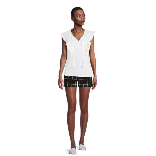 Time and Tru Women's Angel Sleeve Top | Walmart (US)