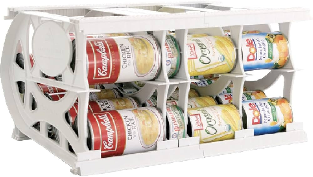 Cansolidator Pantry Stores 40 cans | Rotate Cans First in First Out | Canned Food Organizer for P... | Amazon (US)