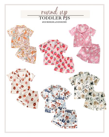 toddler button down pajama sets for summer. walmart fashion 

#LTKfindsunder50 #LTKkids 

#LTKSeasonal