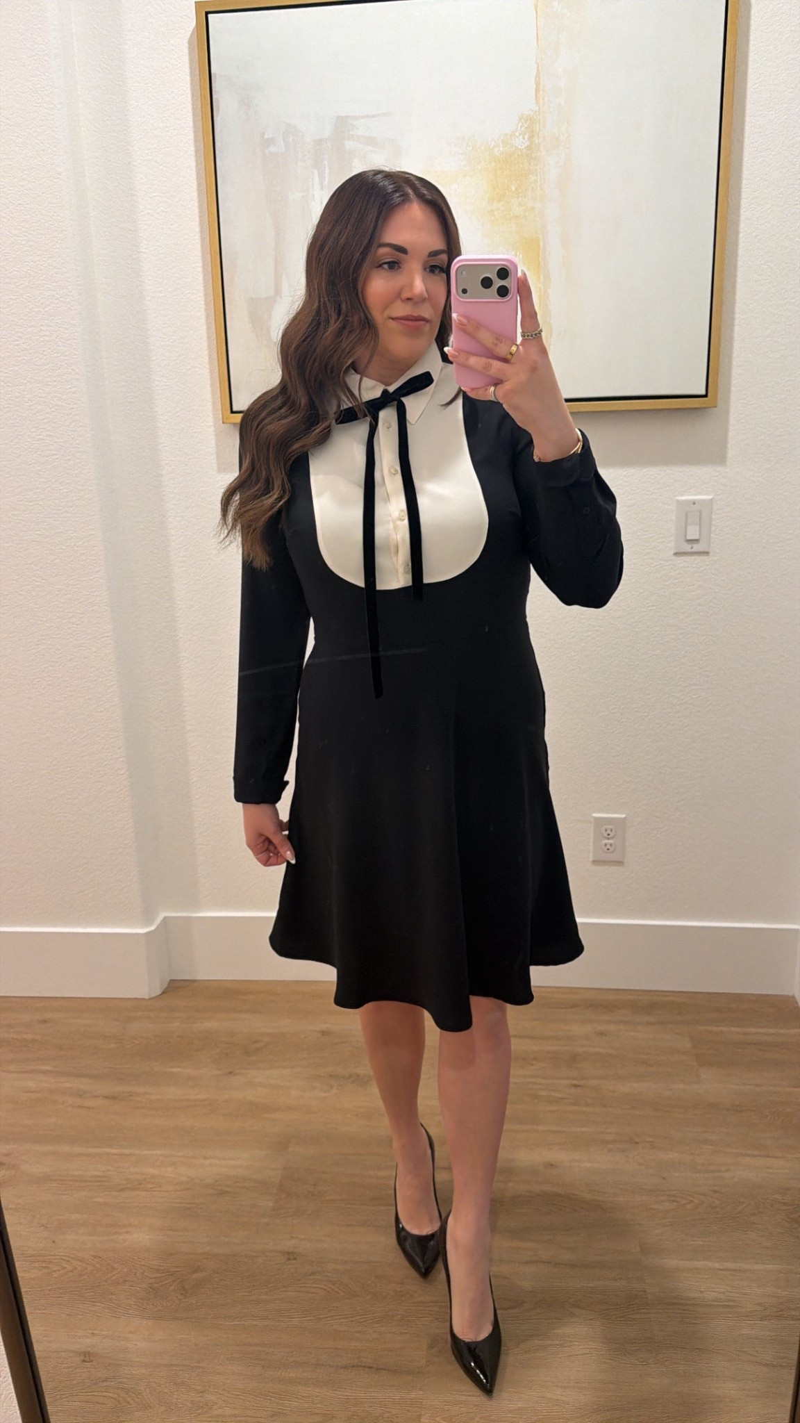 curvy midsize modest black dress 🖤 wore this to my grandfather’s funeral. in the size 12! 

#LTKSeasonal #LTKMidsize