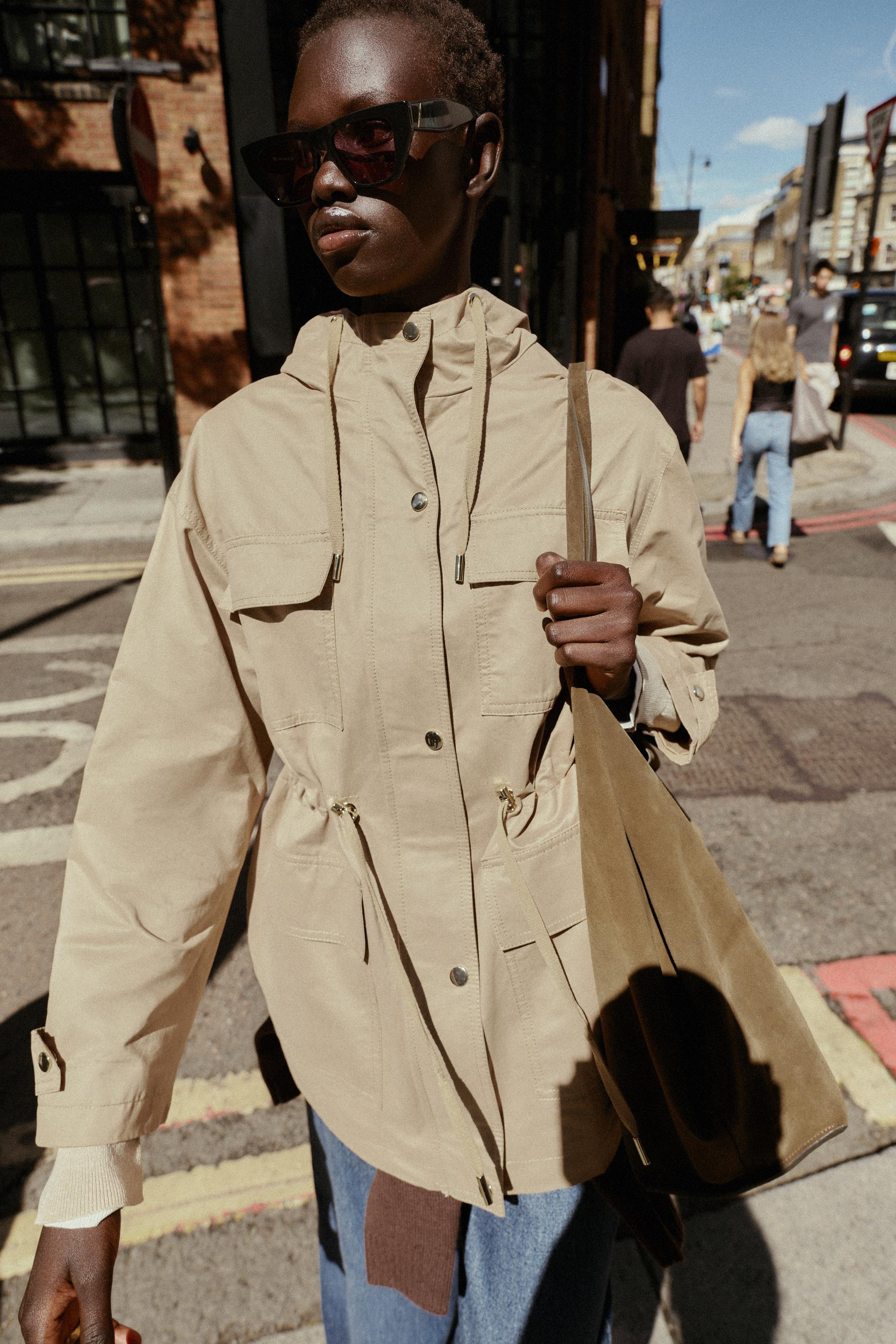 HOODED MULTI-POCKET JACKET | Zara UK