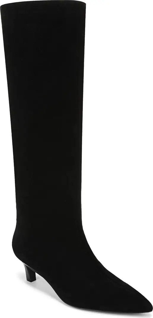 Dauphine Kitten Heel Knee High Boot (Women) | Nordstrom