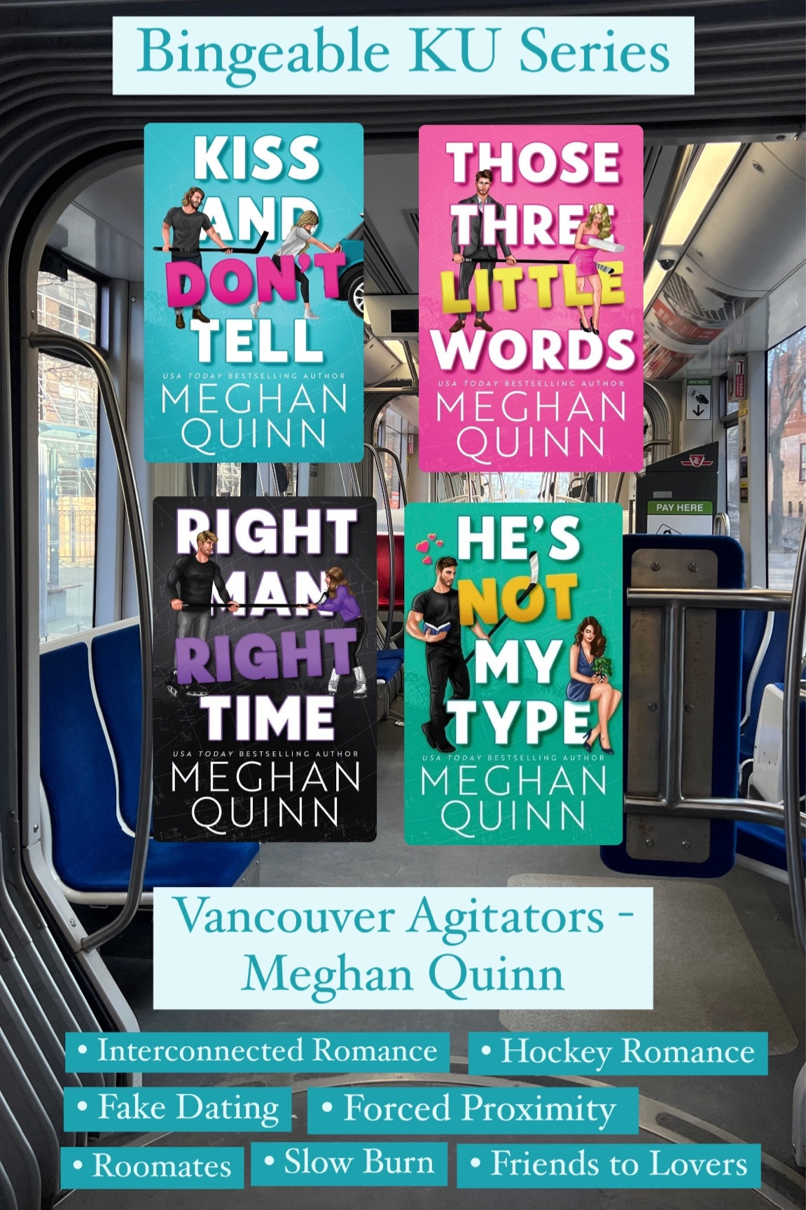 The most Bingeable Kindle Unlimited series!! Vancouver Agitators is an interconnected romance series that is jam packed with every trope you can think of. Warning you they are super hard to put down 👀 

#LTKfindsunder50 #LTKGiftGuide #LTKstyletip
