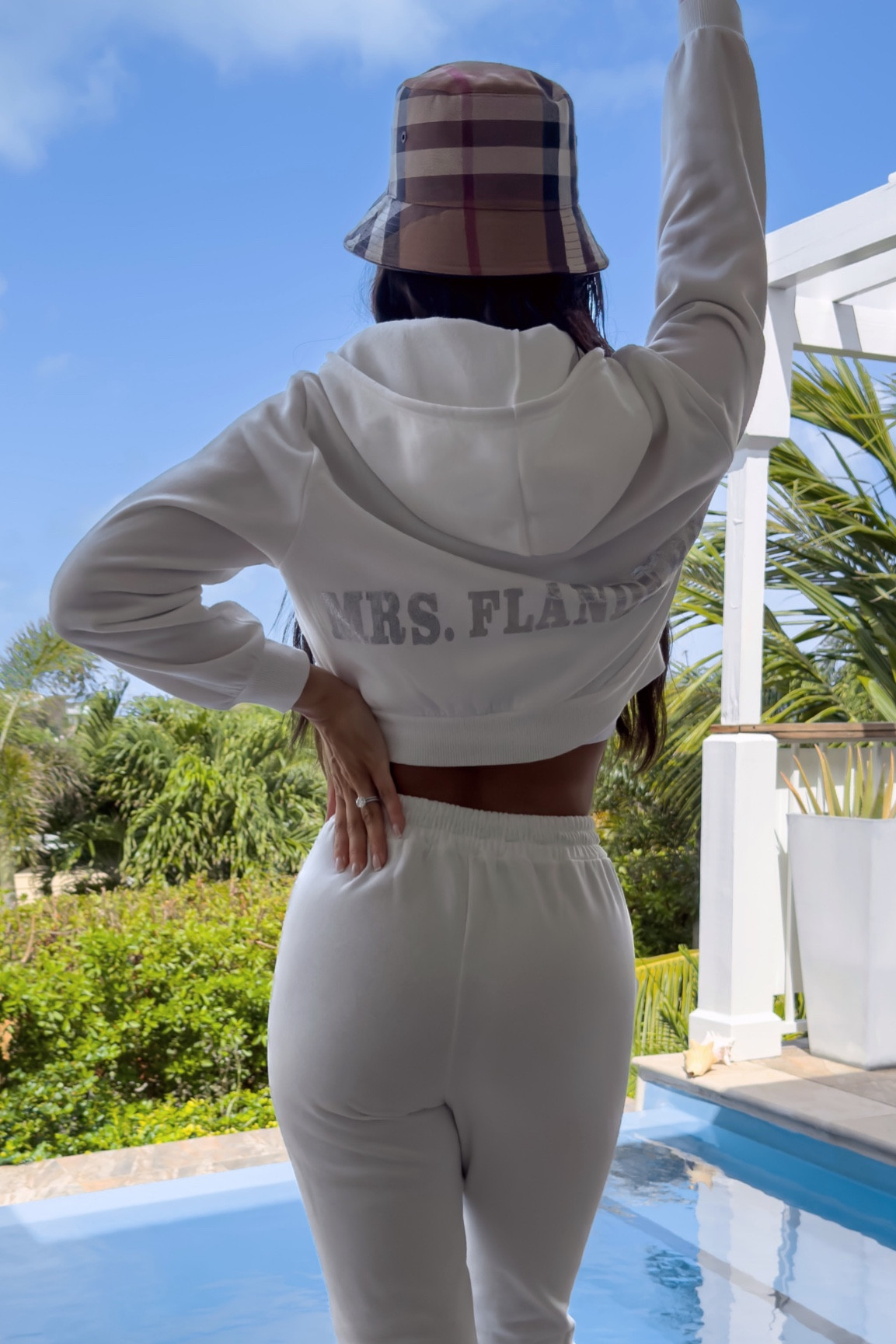 Bride Sweat Suit for Reception