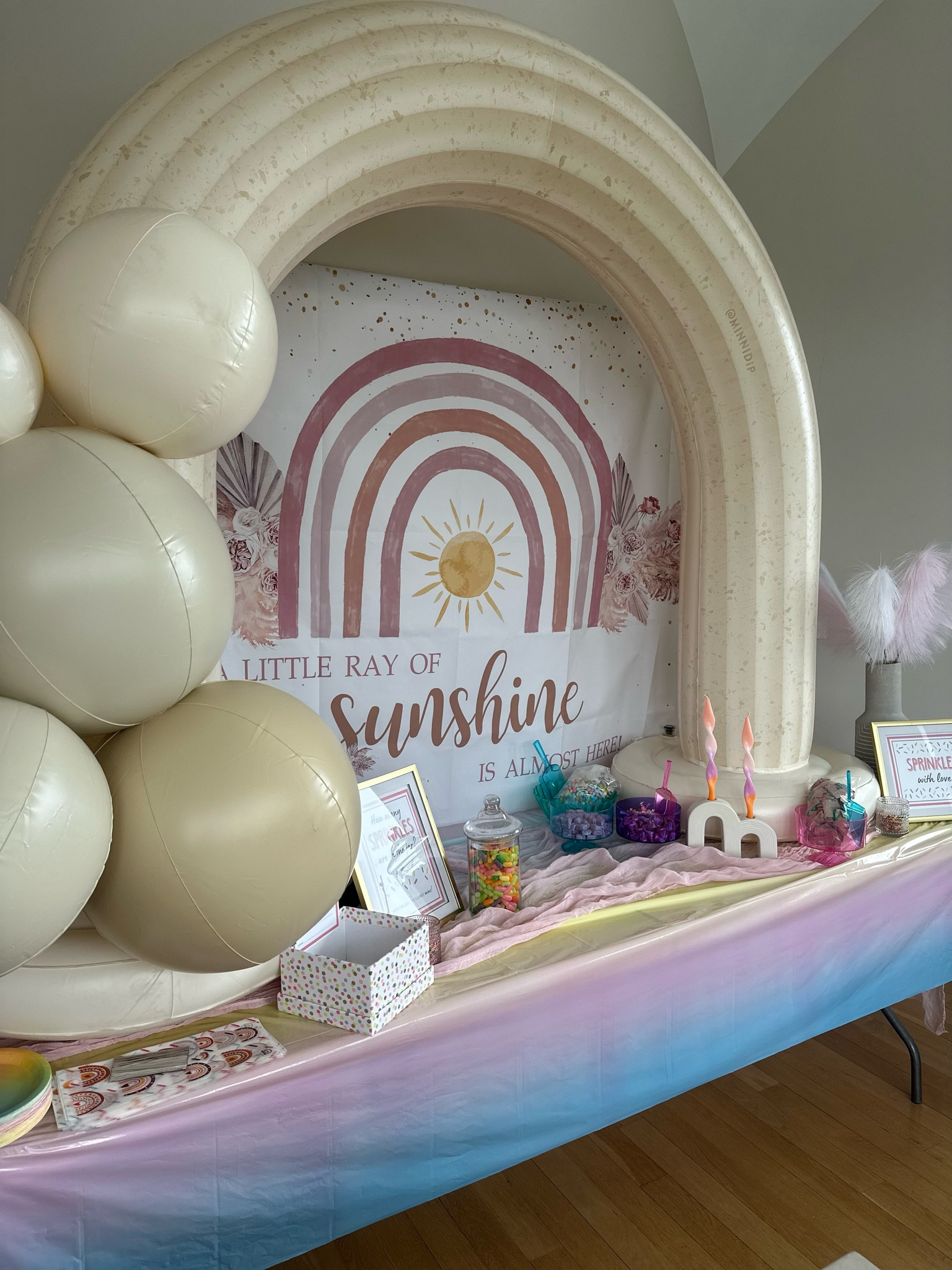 Minnidip, garland arch, sprinkler arch, target finds, party decor 

#LTKfamily #LTKparties #LTKxTarget