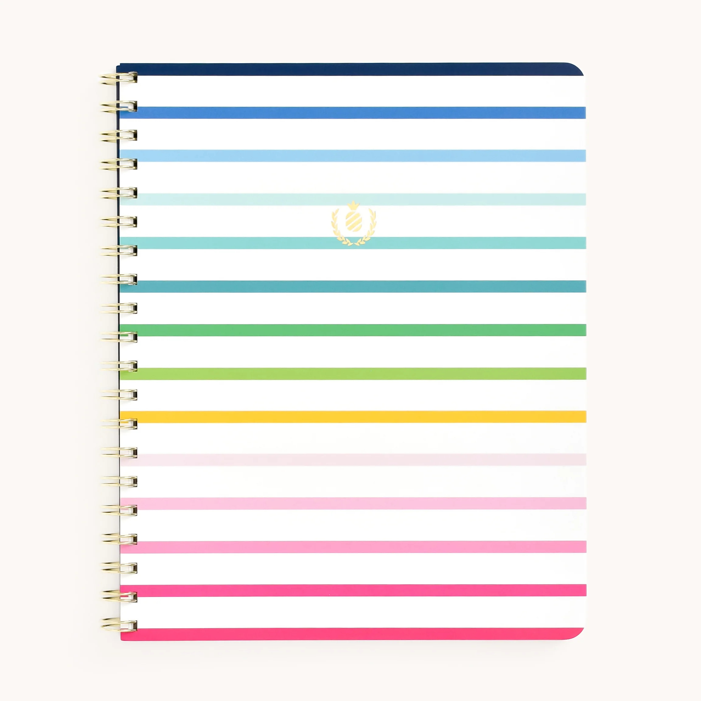 Notebook, Happy Stripe | Simplified