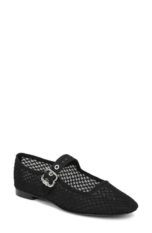 Sam Edelman Michaela Mesh Flat in Black at Nordstrom, Size 9.5 | Nordstrom