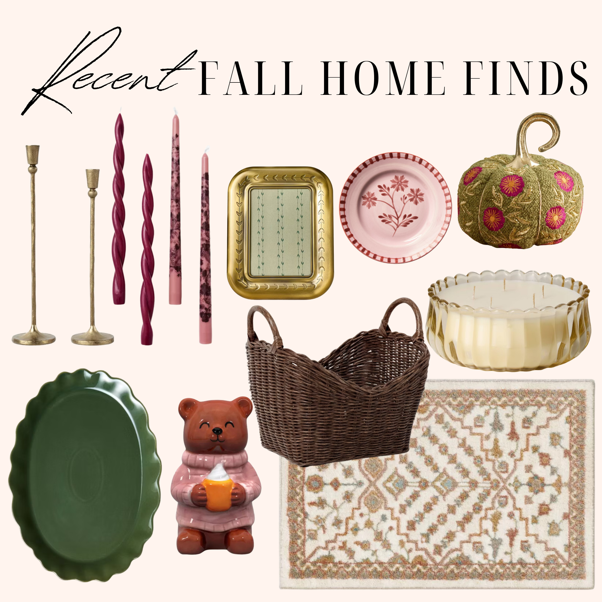 Some of my favorite Fall finds for the home! Lots of these are from Target!  

 #LTKSeasonal #LTKHome