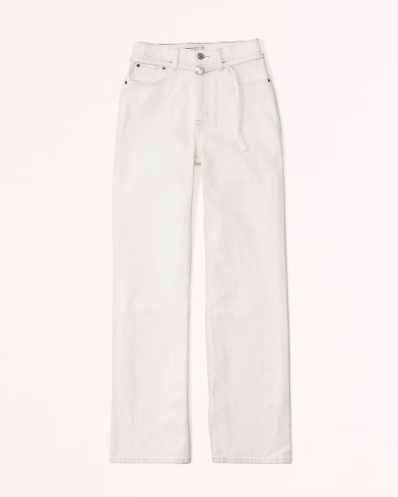 Curve Love High Rise 90s Relaxed Jean | Abercrombie & Fitch (US)
