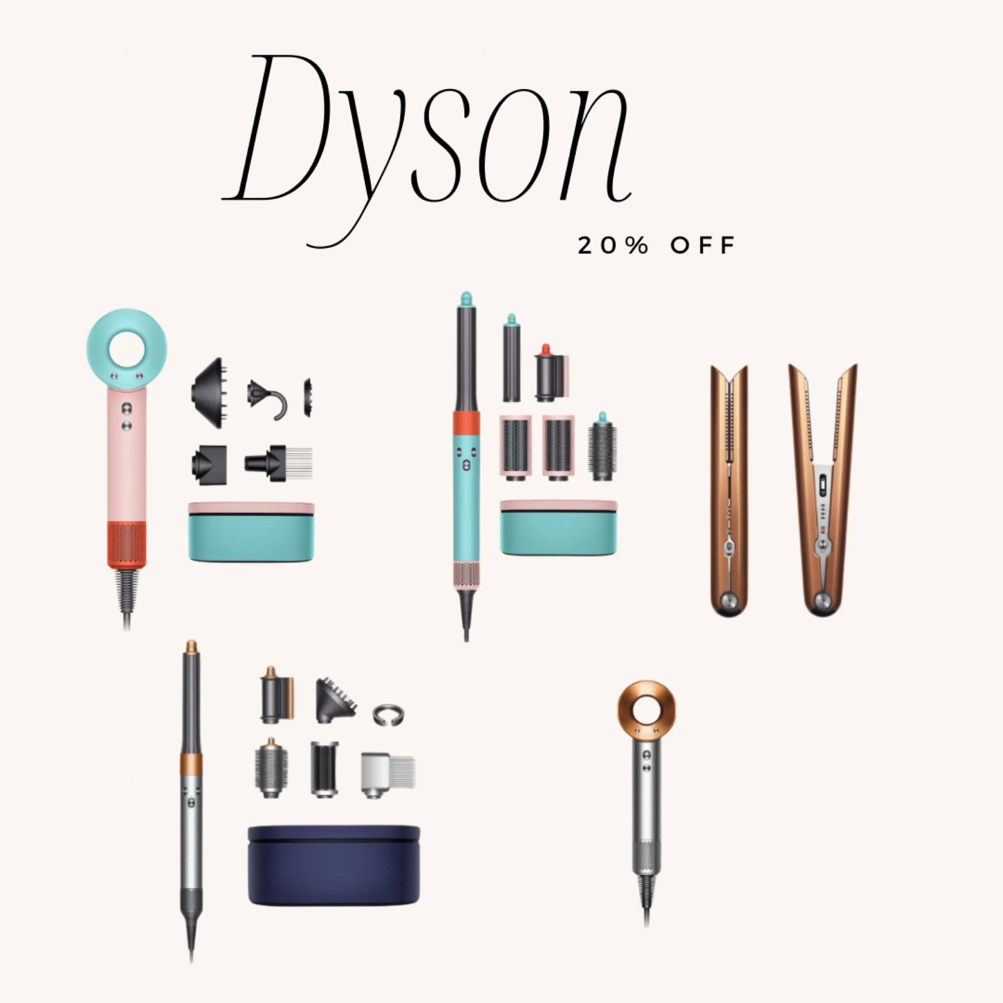 Use code DYSON20 for 20% off! At ulta and also linked some on sale from Sephora as well!! These are a wishlist item for Christmas ❤️ perfect gift idea for women 

#LTKGiftGuide #LTKbeauty #LTKHoliday