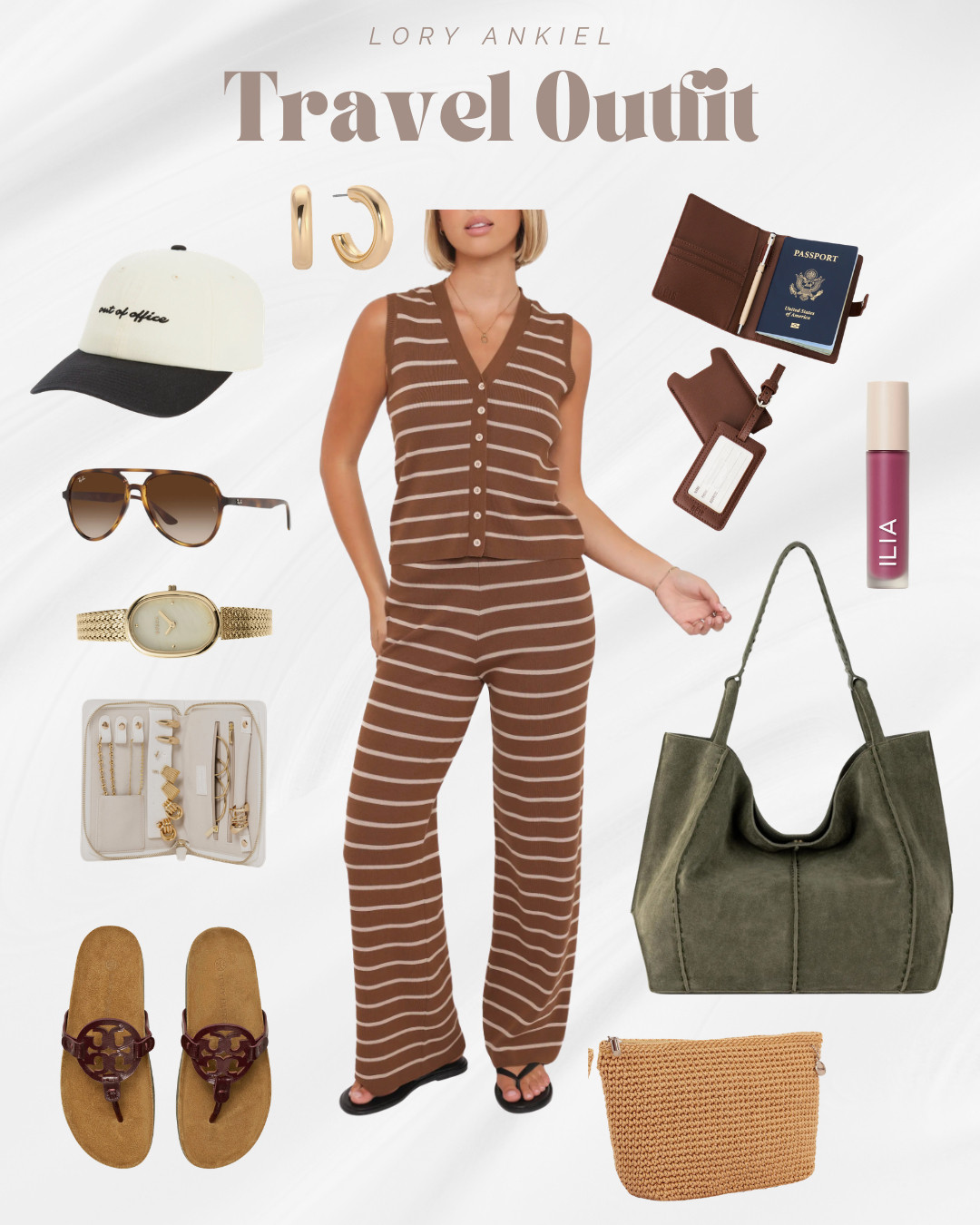 Spring Break Travel Outfit! - Road trip or flight - these essentials will keep you looking and feeling chic, comfortable, and organized! I love how functional and versatile all these pieces are!

#traveloutfit #springbreak 

 #LTKootd #LTKWorkwear #LTKTravel