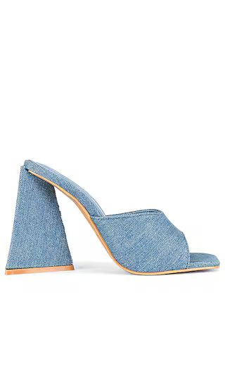 Indigo Heel in Blue Denim | Revolve Clothing (Global)