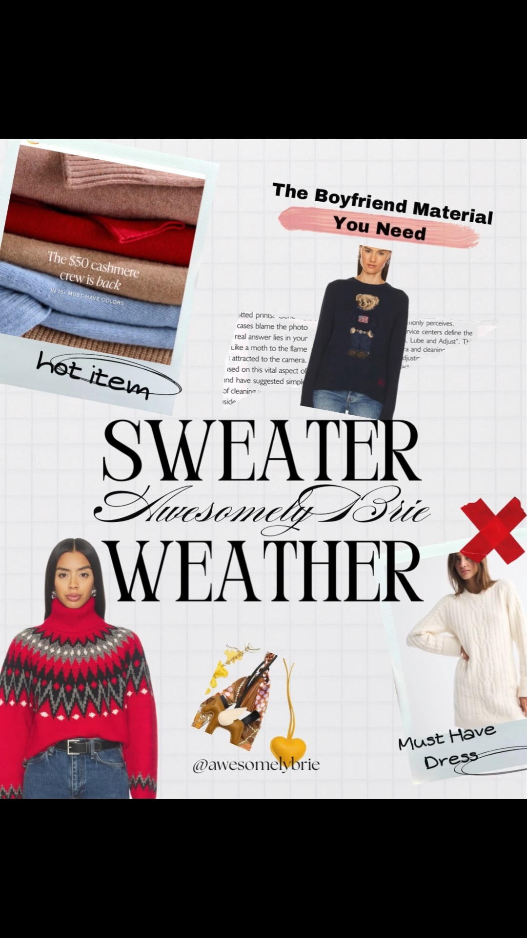 It’s definitely sweater weather and it’s a good thing cashmere and wool styles are in sale now! Check out all the fun, cozy and stylish options to stay warm in the new year!

#sweaters #warmandcozy #warm #sale #softsweaters #giftexchange

#LTKOver40 #LTKmomlife #LTKHoliday
