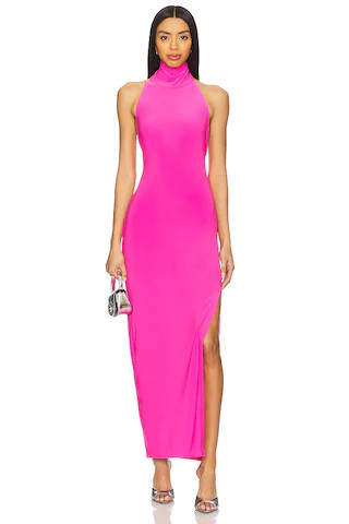 x REVOLVE Halter Turtleneck Side Slit Gown
                    
                    Norma Kamali | Revolve Clothing (Global)