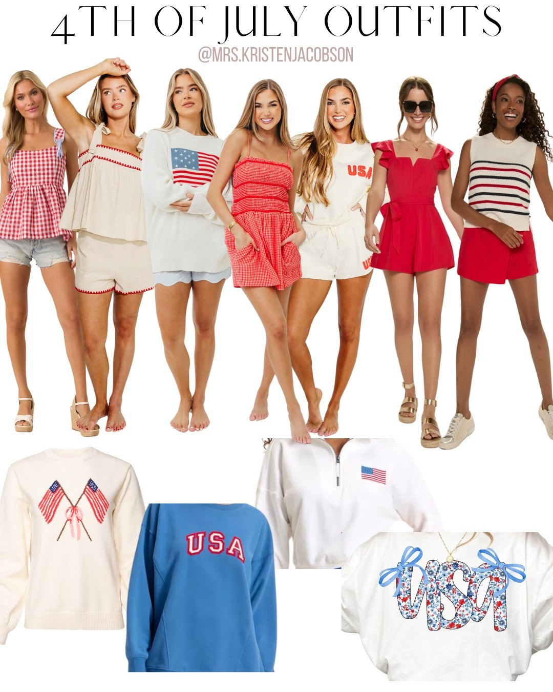 4th of July outfits, July 4th outfits, 4th of July sweatshirt, July 4th sweatshirt, 4th of July tops, July 4th tops, 4th of July shorts, July 4th shorts, 4th of July matching set, July 4th matching set, summer outfits, summer romper, summer matching set, gingham set, striped set, gingham romper 

#4thofJulyoutfits #July4thoutfits #4thofJulysweatshirt #July4thsweatshirt #summeroutfits 

#LTKSeasonal #LTKFamily #LTKSummerEdit