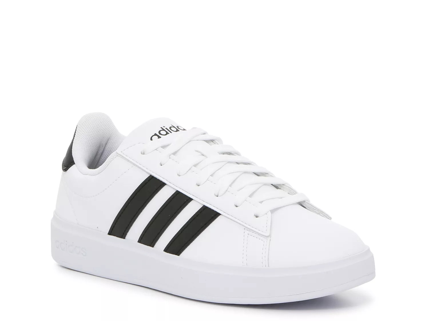 adidas Grand Court 2.0 Sneaker | Women's | White/Black | Size 7.5 | Sneakers | DSW