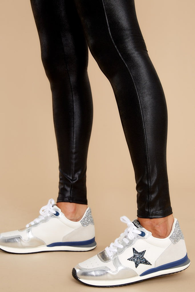 Rock 1 Navy Glitter Multi Sneakers | Red Dress 