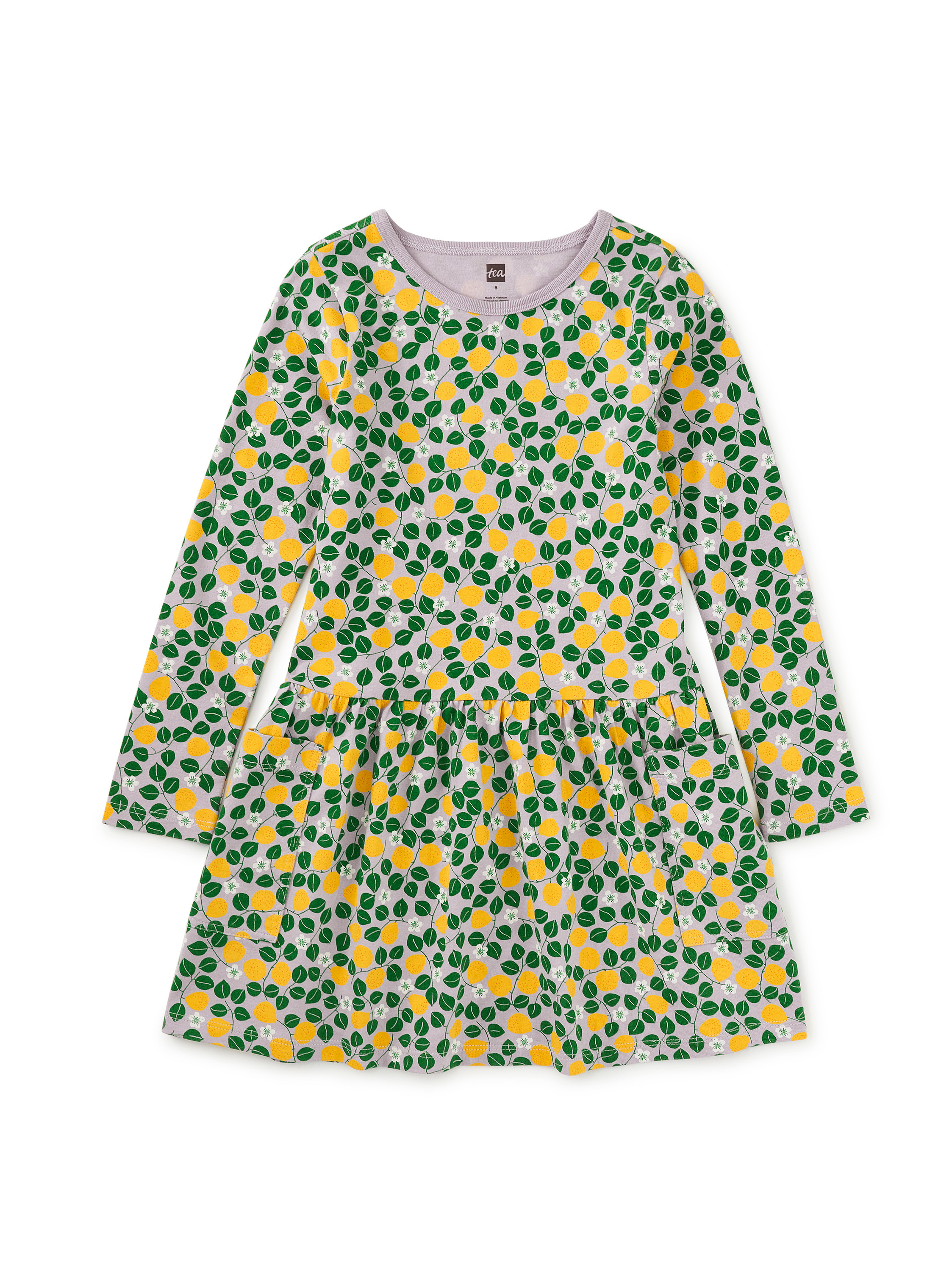 Long Sleeve Pocket Dress | Tea Collection