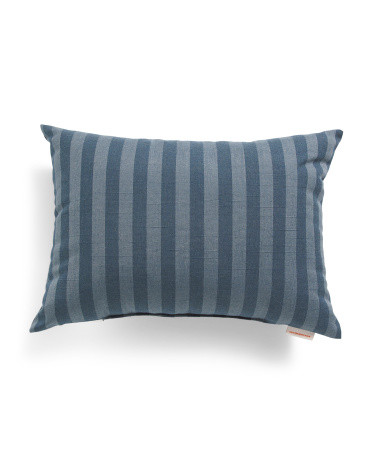 13x20 Indoor Outdoor Vertical Striped Lumbar Pillow | Polyester/Acrylic | Marshalls
