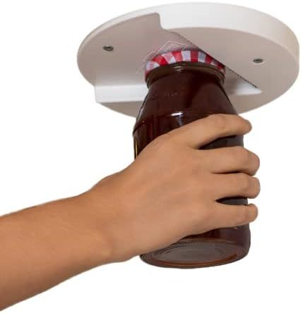 Amazon.com: The Grip Jar Opener | Original Under Cabinet Jar Lid & Bottle Opener, Made in USA –... | Amazon (US)
