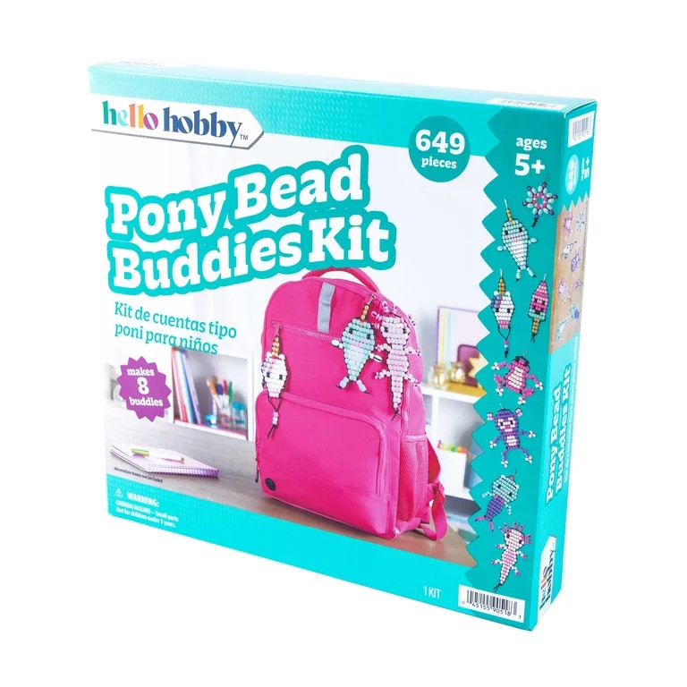 Hello Hobby Bead Buddy Box with Beads and Instructions - Create 8 Unique Designs | Walmart (US)