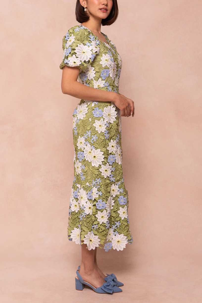 Meadow Dress in Green | Ivy City Co