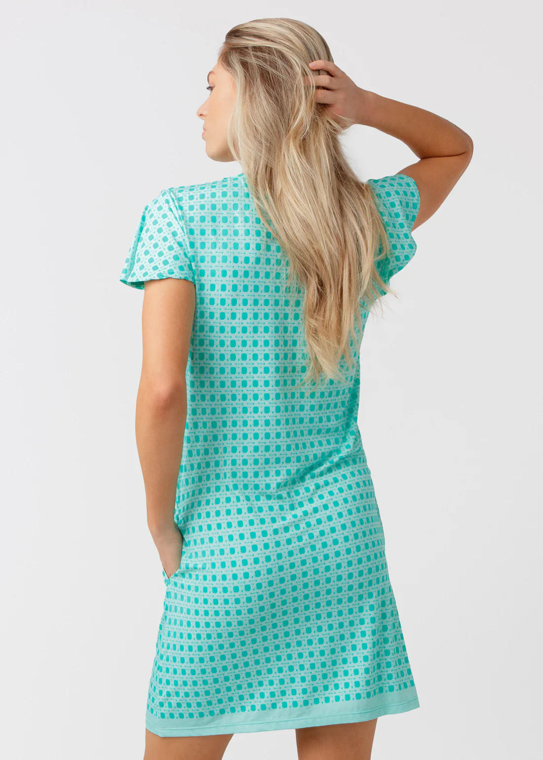 Flora Short Sleeve Shift Dress | Cabana Life