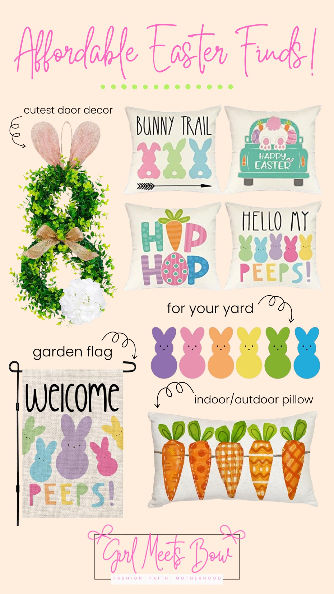 The cutest and happiest Easter decor for your home!

#LTKSeasonal #LTKfindsunder50 #LTKhome