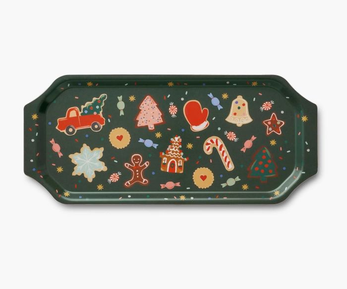 Christmas Cookies Vintage Serving Tray | Rifle Paper Co. | Rifle Paper Co.