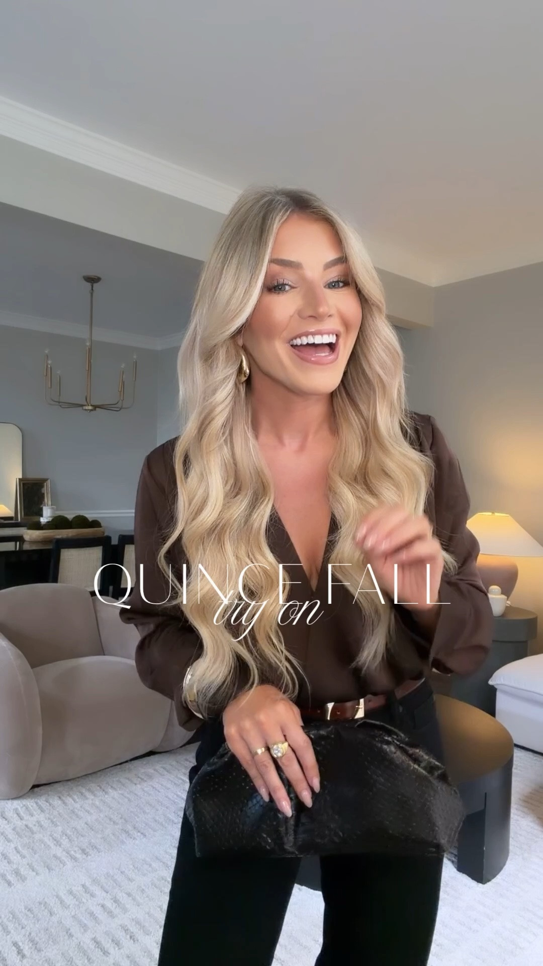 New fall arrivals from @Quince are so good! These black jeans are incredibly flattering and stretchy! And the Mongolian cashmere sweaters are going to be staples in my closet- they are soo soft and easy to style. #quincepartner

#LTKootd #LTKSeasonal