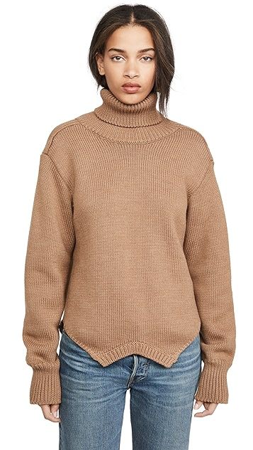 Cowl Back Upside Down Sweater | Shopbop