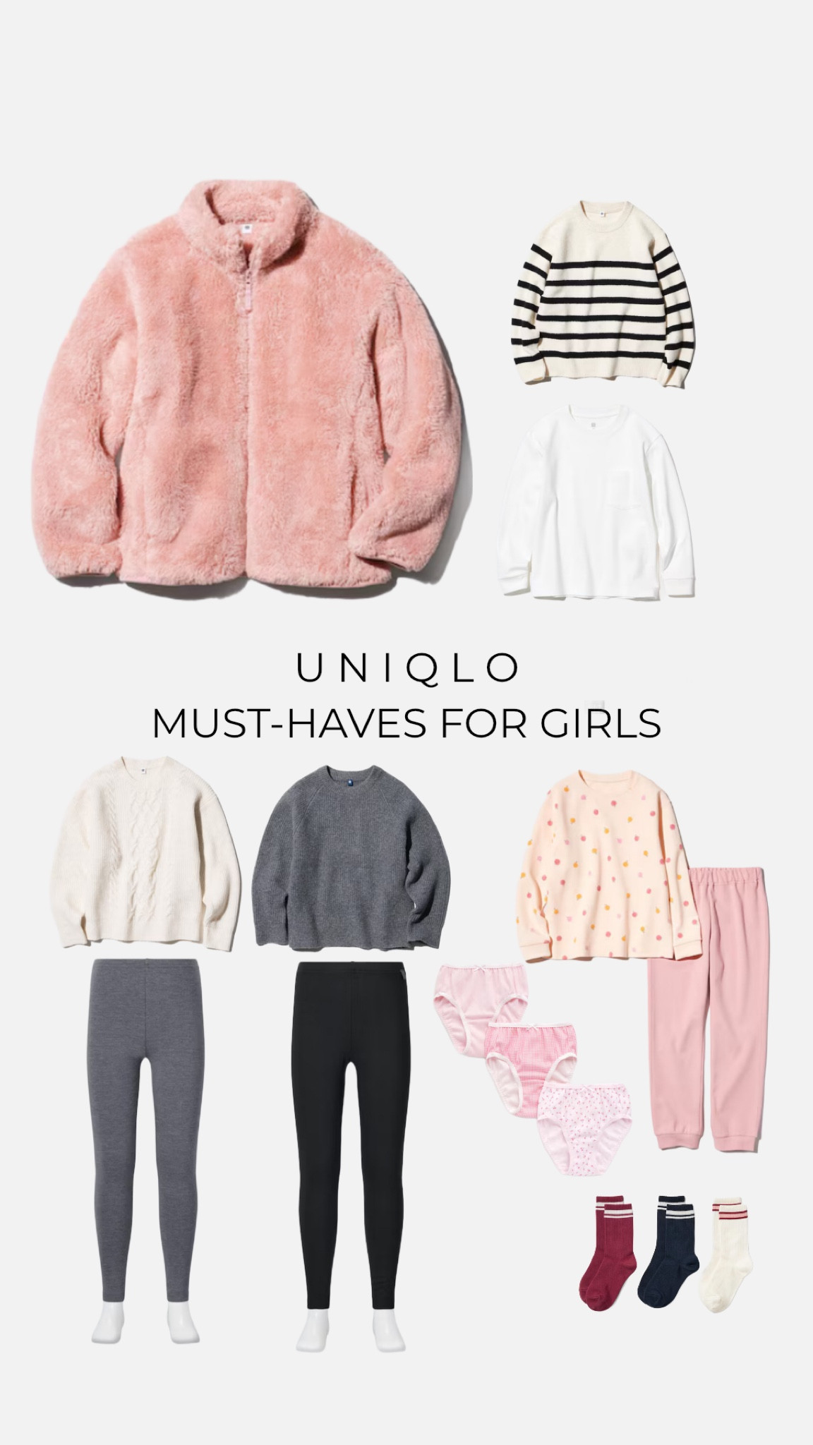 UNIQLO Must-Haves für girls


#LTKstyletip #LTKkids #LTKeurope